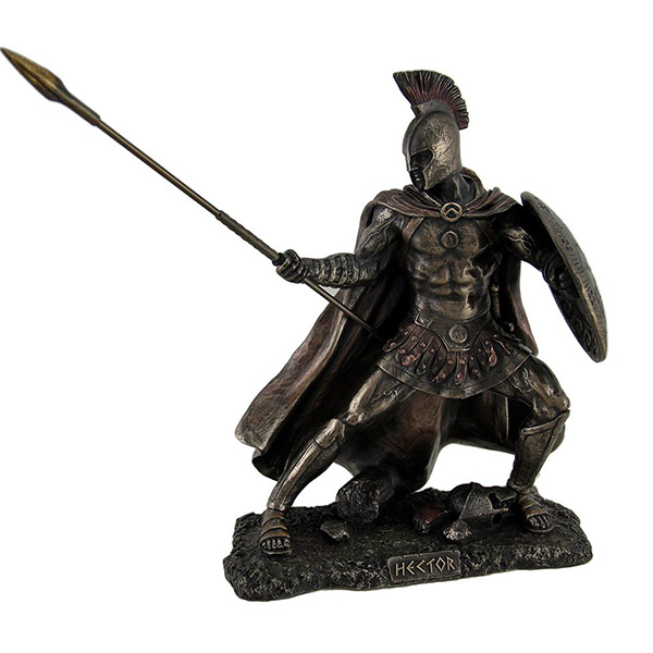 ọkpụkpụ warrior bronze