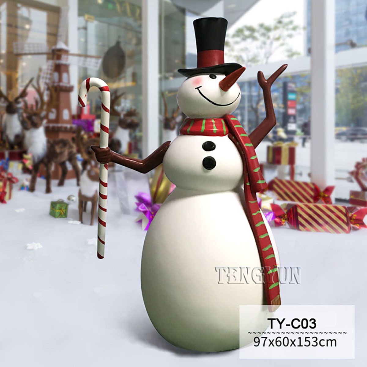 Χριστουγεννιάτικος χιονάνθρωπος (2) 1
