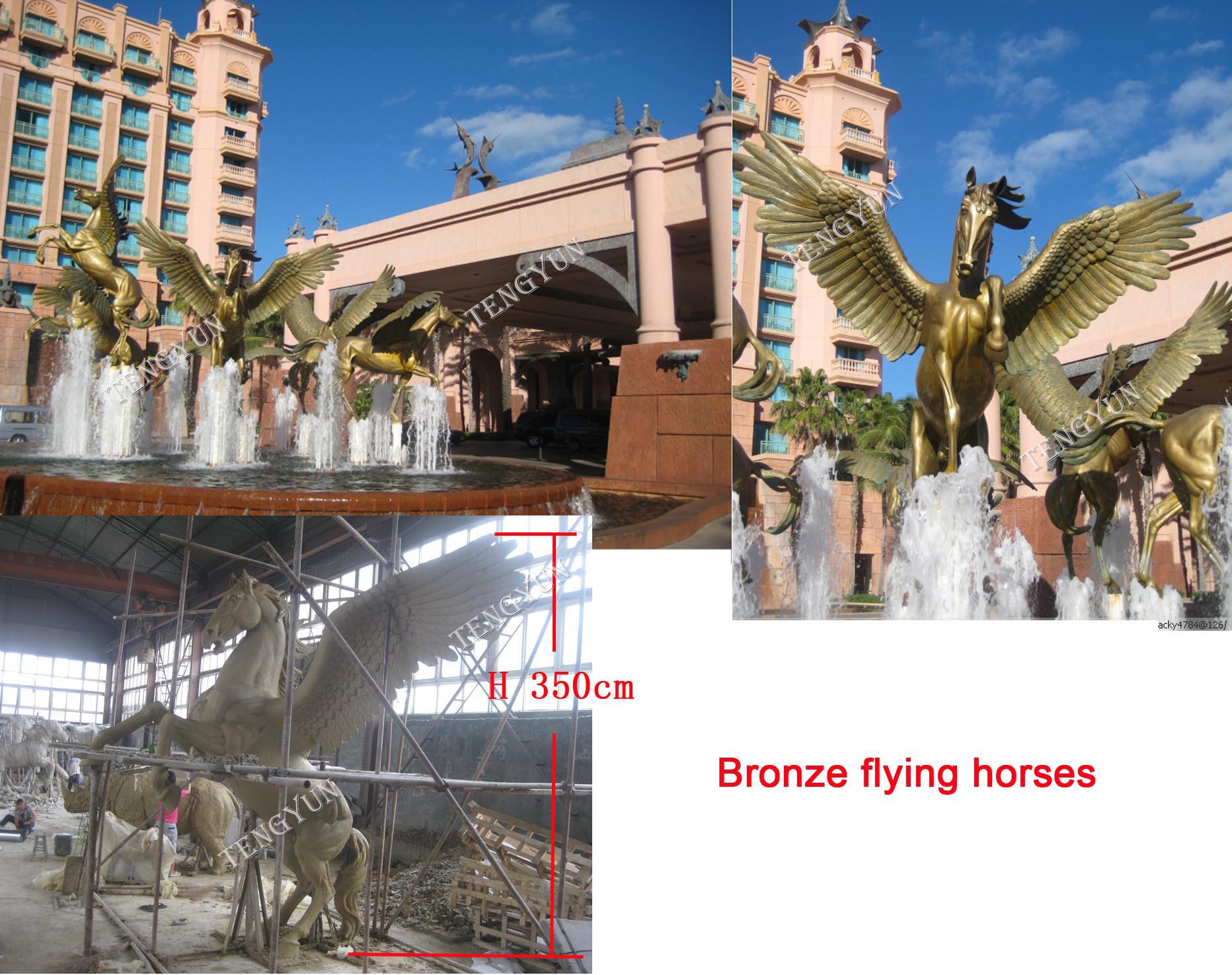 Outdoor Bronze Horse Statue - Large &#038; Custom Sculptures