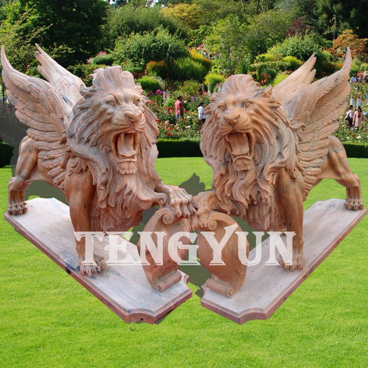 Lion Sculptures for Sale | Premium Stone &#038; Marble Statues
