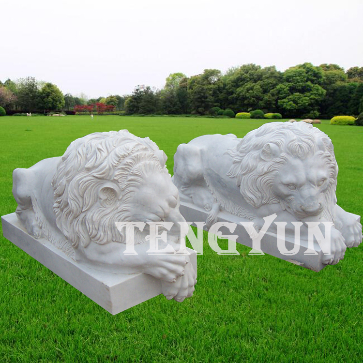 Lion Sculptures for Sale | Premium Stone &#038; Marble Statues