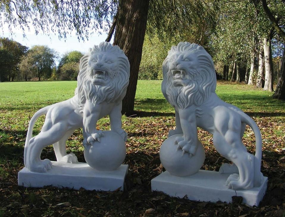 Lion Sculptures for Sale | Premium Stone &#038; Marble Statues