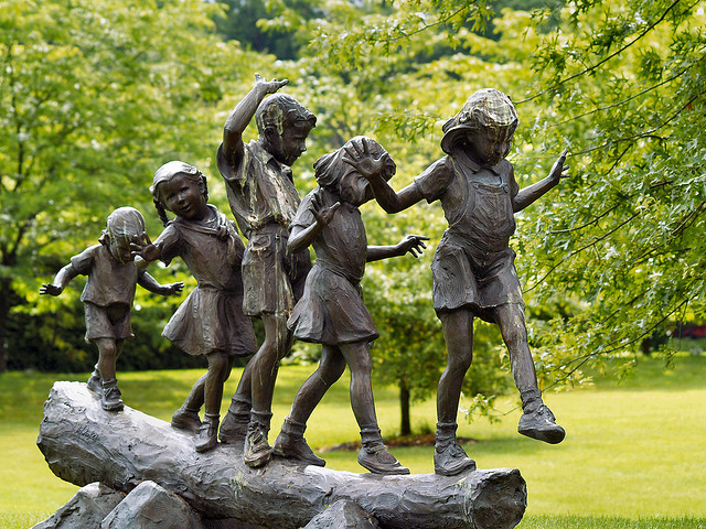 Discover Bronze Figure Children Statue for Sale - Exquisite Handcrafted Art