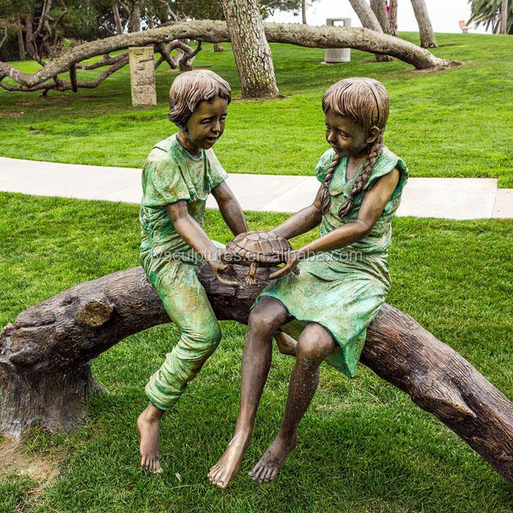 Discover Bronze Figure Children Statue for Sale - Exquisite Handcrafted Art