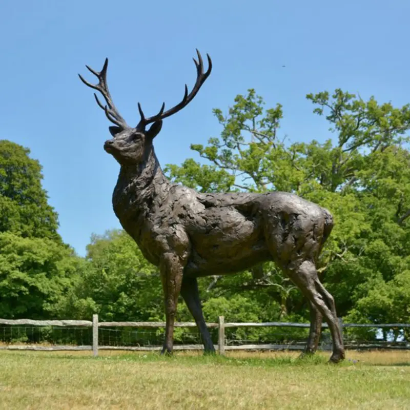 Bronze Deer: Timeless Sculptural Accents for Elevating Outdoor and Indoor Spaces