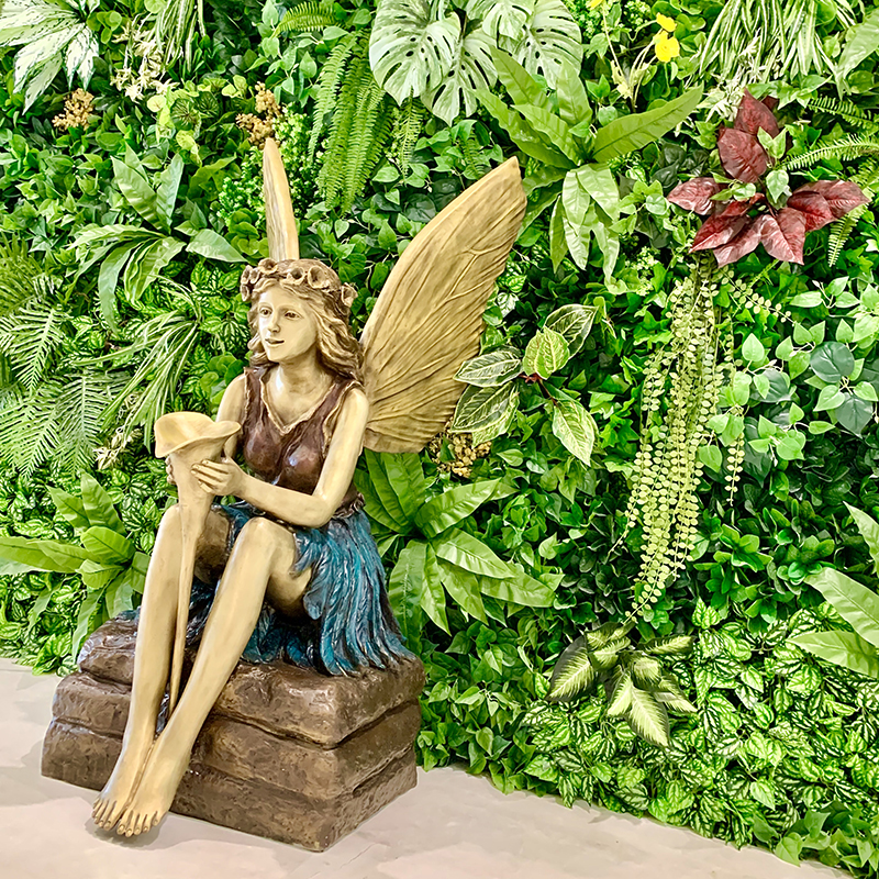Angel Flying Statue &#038; Garden Figurines: Serene Additions to Outdoor Spaces