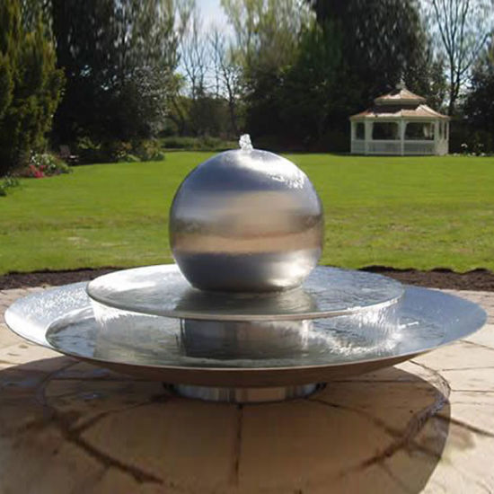 Modern Elegance: Stainless Steel Fountains for Contemporary Spaces