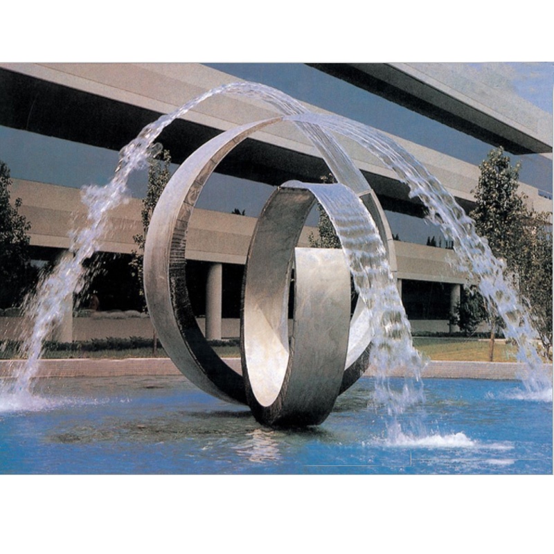 Modern Elegance: Stainless Steel Fountains for Contemporary Spaces