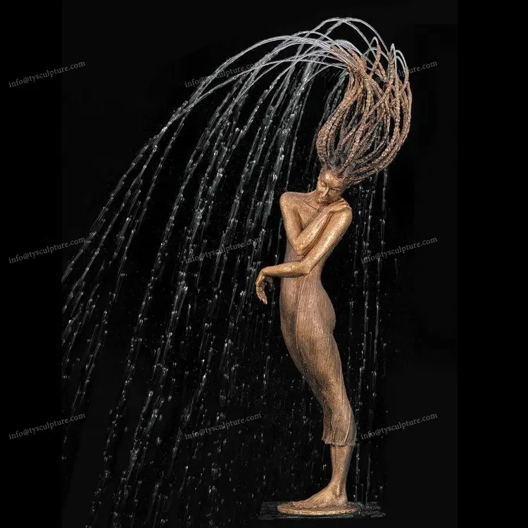 High-End Garden Bronze Fountains: Why Bronze Lady Statues and Antique Bronze Figures Lead Landscape Design