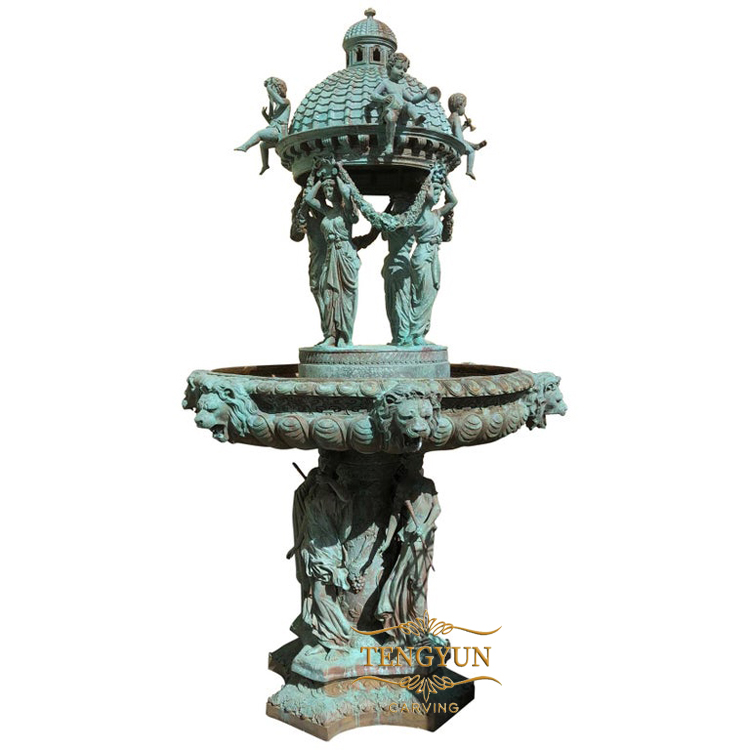High-End Garden Bronze Fountains: Why Bronze Lady Statues and Antique Bronze Figures Lead Landscape Design