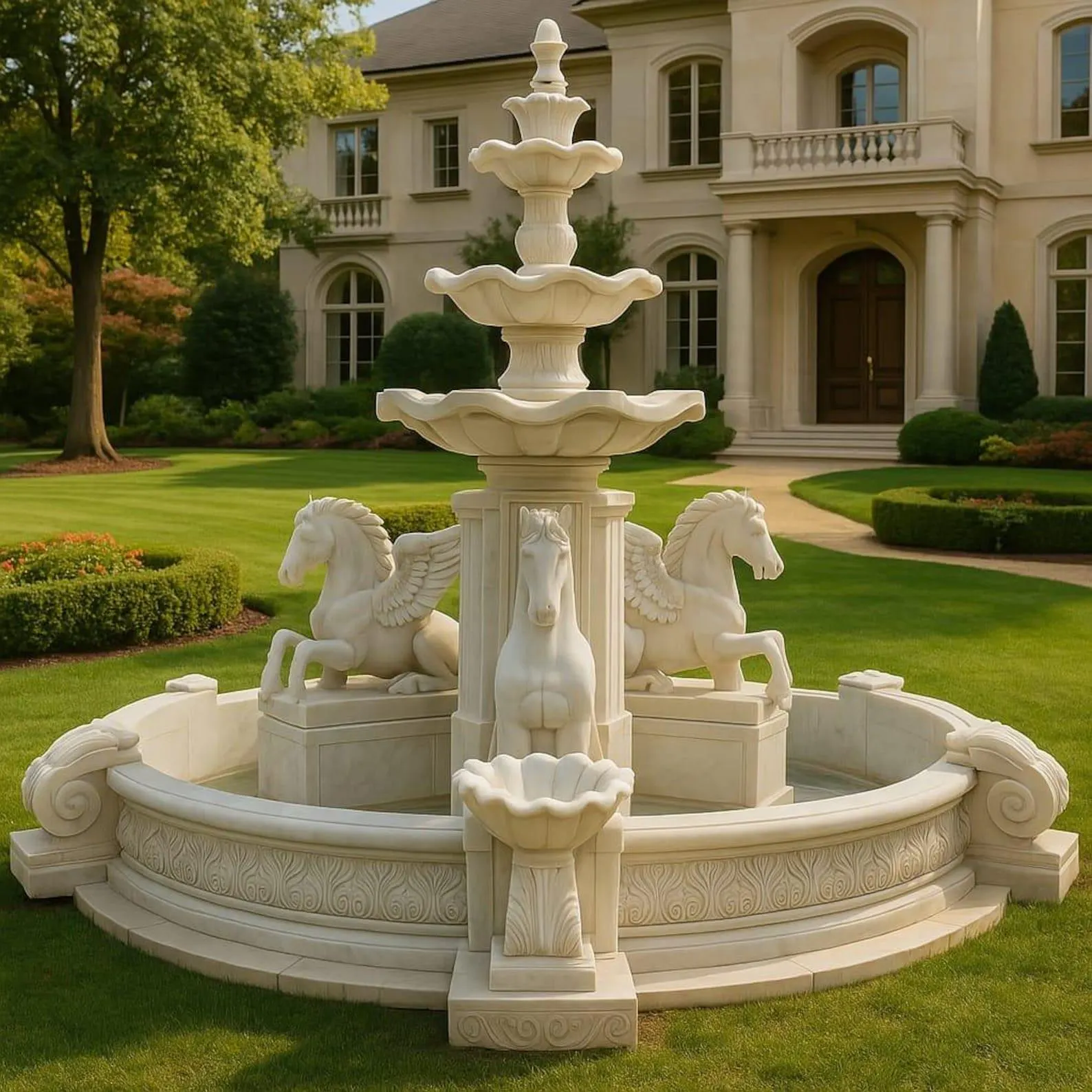 Stone Fountains for Villas, Hotels, and Public Gardens – Which Type Fits Best?