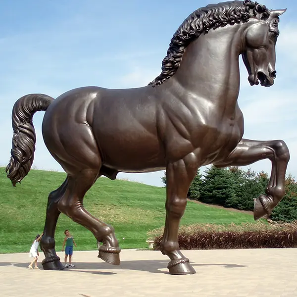Cast bronze animal statue bronze horse sculpture