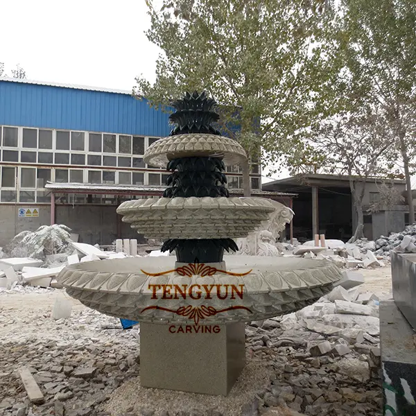 European style stone marble fountain sculpture