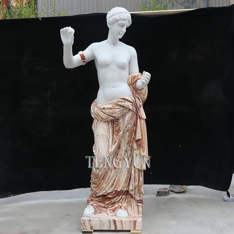 Famous Replica Venus Of Arles Marble Statue Greek Nude Female Sculpture