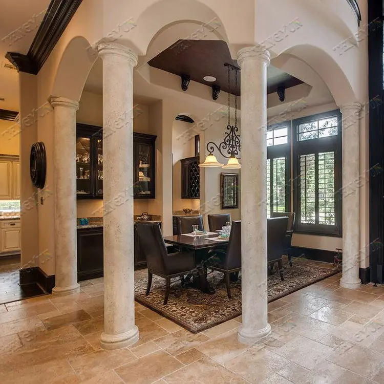 Indoor Decorative Small Size Marble Pillars