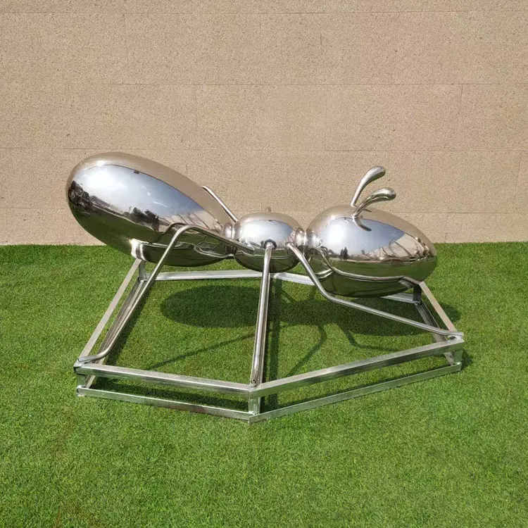 Outdoor Decor Metal Yard Ants Sculpture Stainless Steel Ant Garden Art Sculptures For Sale