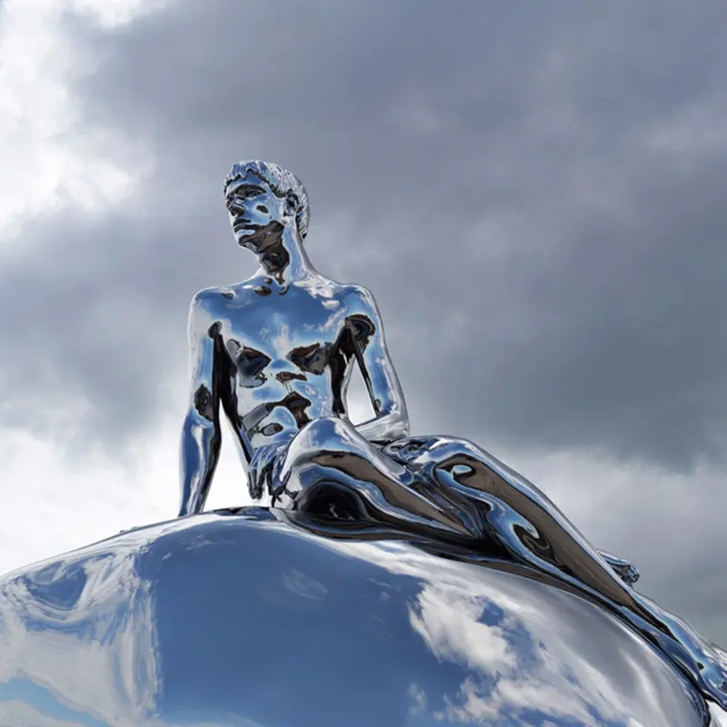 Stainless steel figure statue
