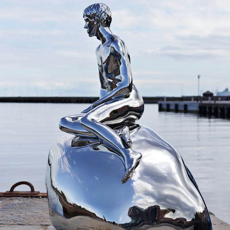Stainless steel figure statue