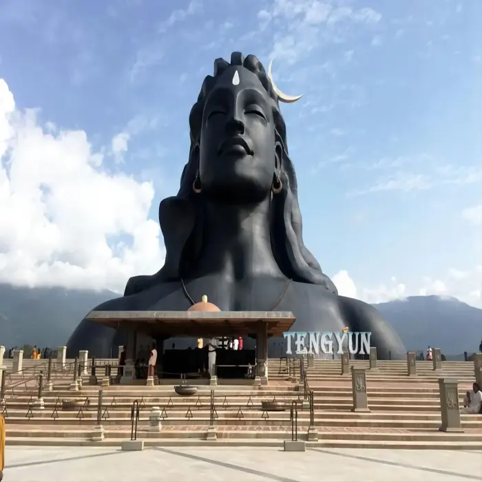 White Marble Lord Of Shiva Hinduism Statue