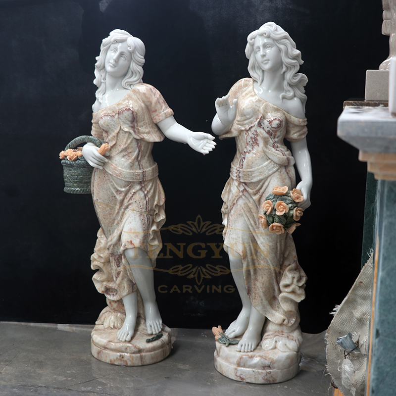 marble female small statues (3)