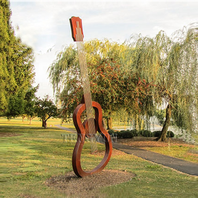 Music Instrument Guitar Sculpture