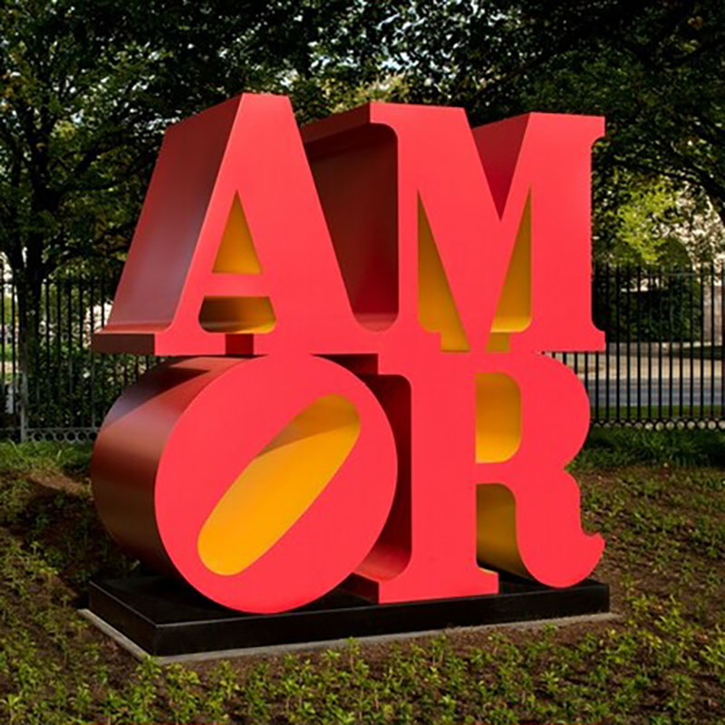 stainless steel metal letters sculpture (1)