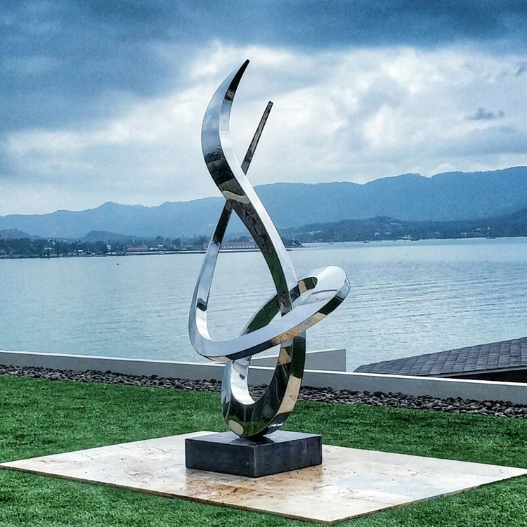 Tengyun Carving stainless steel asbstract sculpture (4)