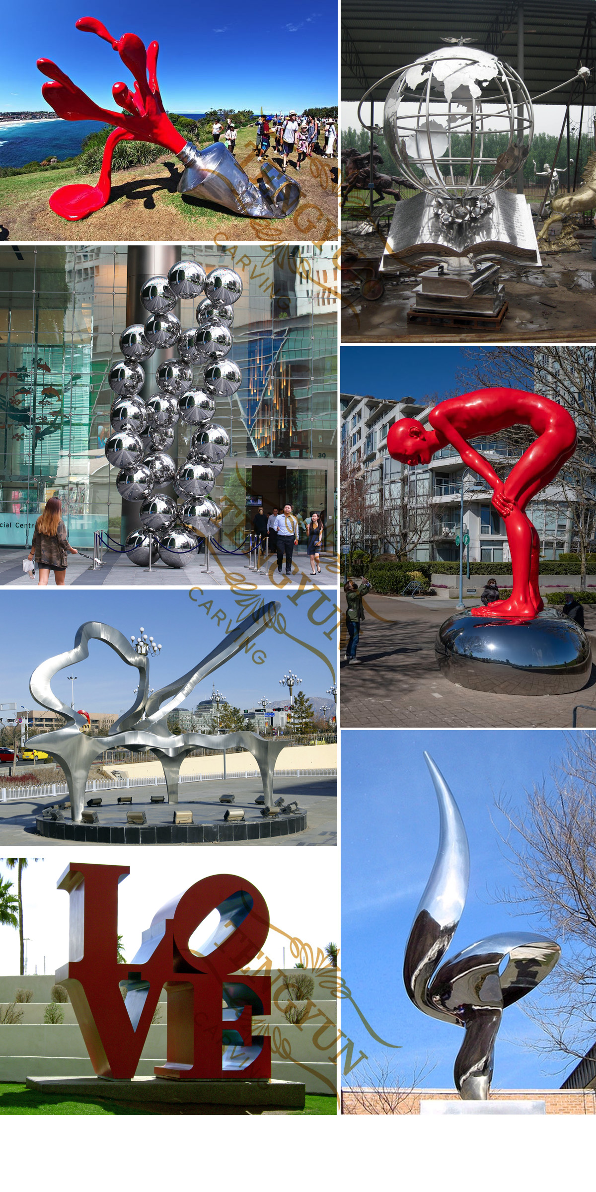 steel decoration