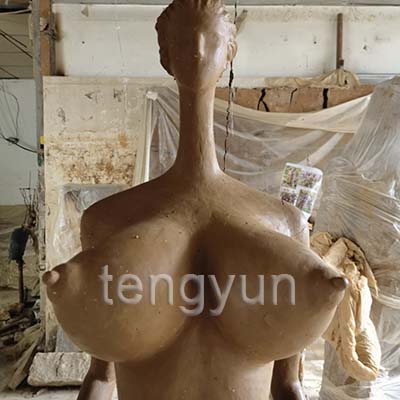 TENGYUN CARVING female abstract female statues (2)