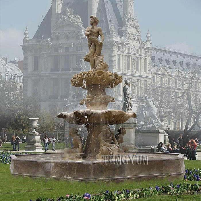 stone marble water fountain (1)