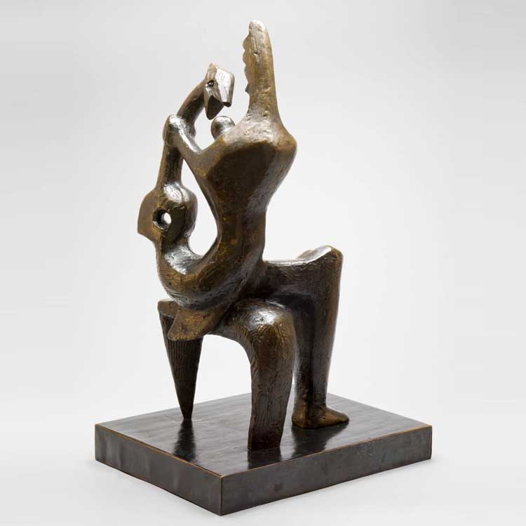 Mother and Child 1953 Henry Moore OM, CH 1898-1986 Presented by the Friends of the Tate Gallery 1960 http://www.tate.org.uk/art/work/T00389