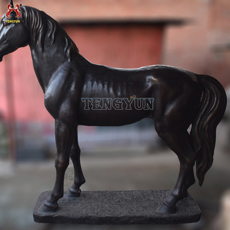 bronze horse