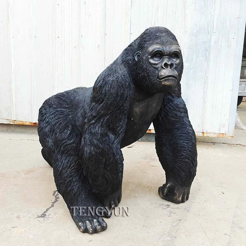 bronze gorilla