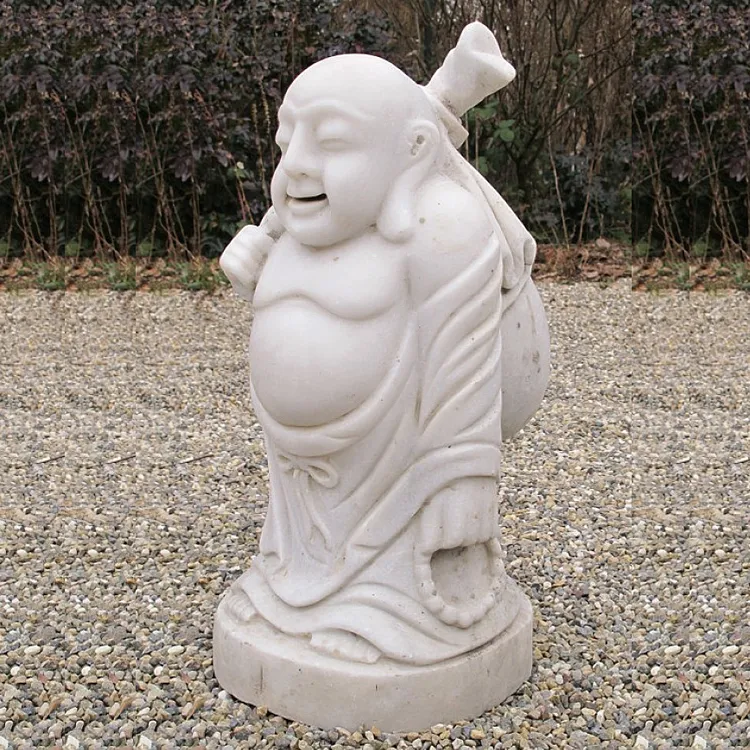 garden stone buddha statue