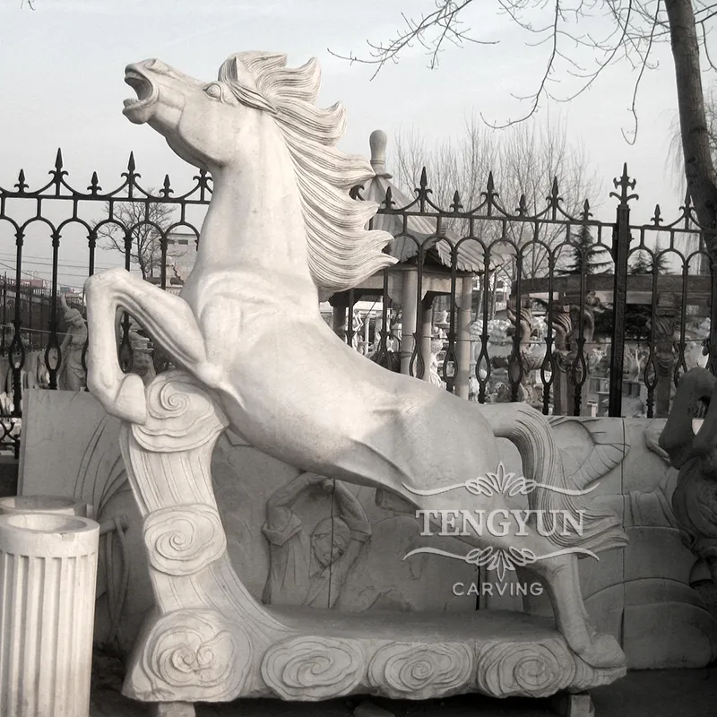 &lt;trp-post-container data-trp-post-id=&#039;10991&#039;&gt;Large White Marble Rearing Horse Statues with Cloud Base&lt;/trp-post-container&gt;