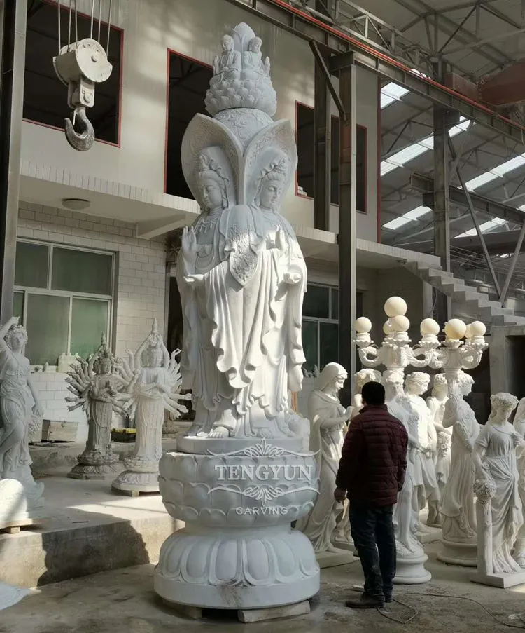 buddha stone garden statue
