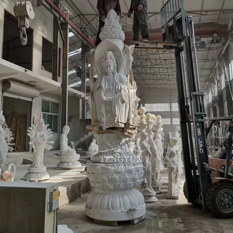 standing buddha statue