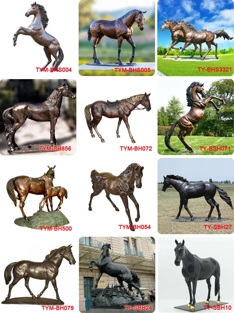 life size bronze horse statue for sale