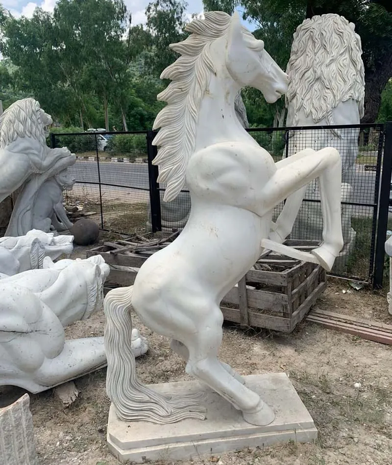 &lt;trp-post-container data-trp-post-id=&#039;10993&#039;&gt;Outdoor Marble Rearing Horse Statue Garden Horse Sculpture&lt;/trp-post-container&gt;