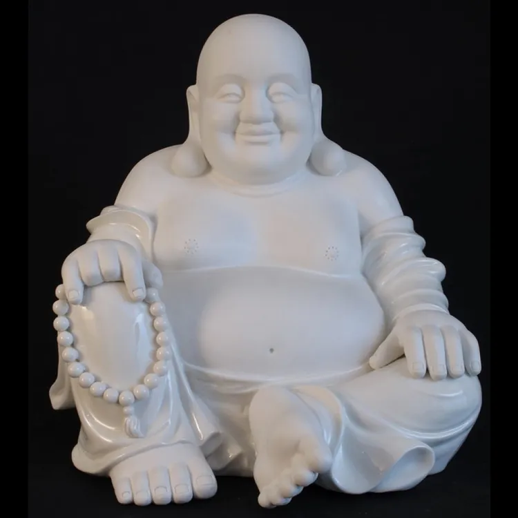 happy buddha bronze