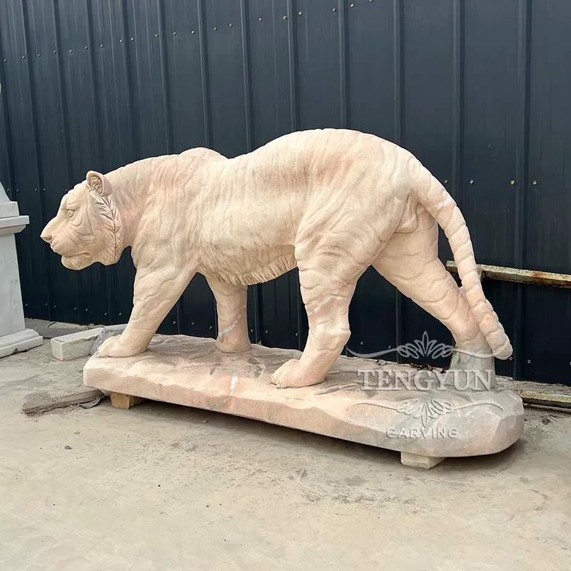&lt;trp-post-container data-trp-post-id=&#039;10979&#039;&gt;Sunset Red Marble Carved Walking Tiger Sculpture&lt;/trp-post-container&gt;