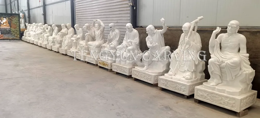 marble stone buddha statue