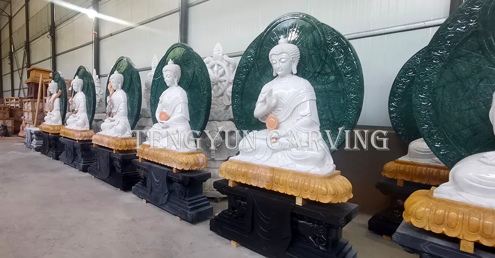 stone buddha statue