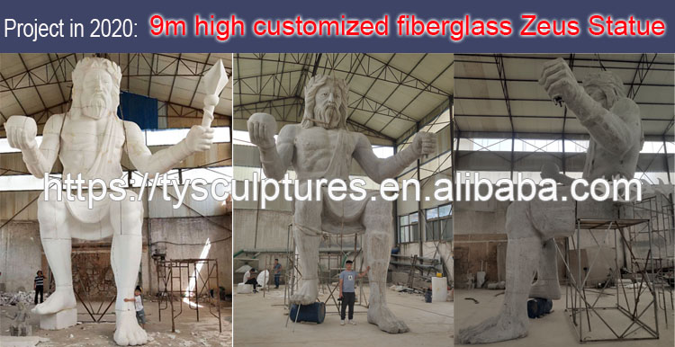 9m high Zeus statue (1)