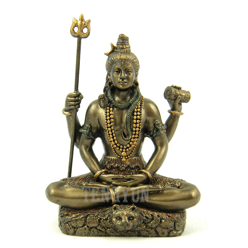 Bronze-Shiva-Statue-Hindu-God-Casting sculpture (2)