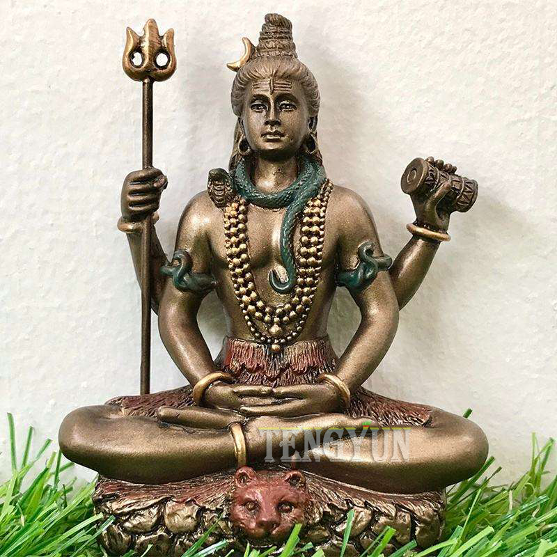Bronze-Shiva-Statue-Hindu-God-Casting sculpture (4)