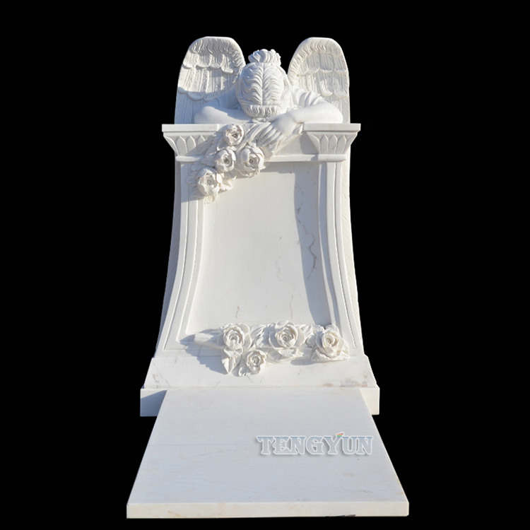 https://www.firststatue.com/famous-cemetery-weeping-sad-angel-marble-statue-tombstone-stone-kneeling-gravestone-for-grave-product/