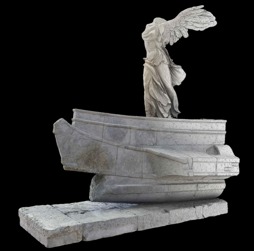 French victory of samothrace statue