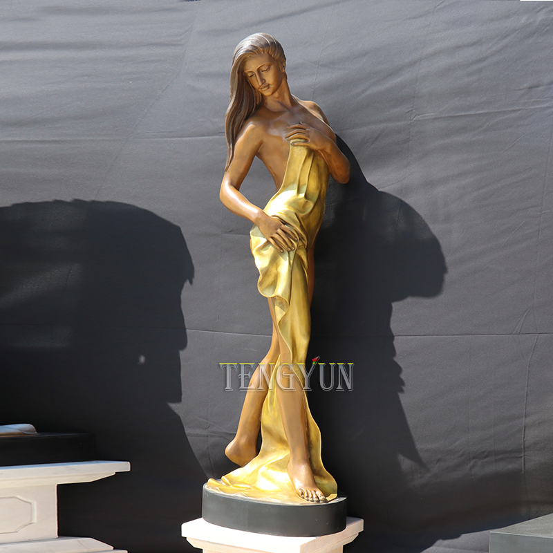 https://www.firststatue.com/life-size-beauty-sculpture-brass-metal-sexy-woman-with-dress-statue-for-decoration-product/
