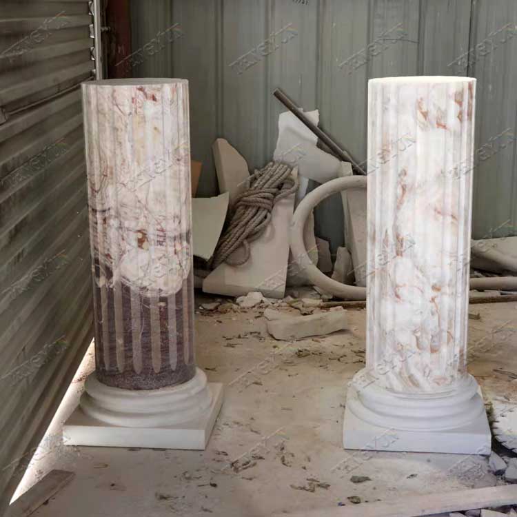 Indoor Decorative Small Size Marble Pillars (6)